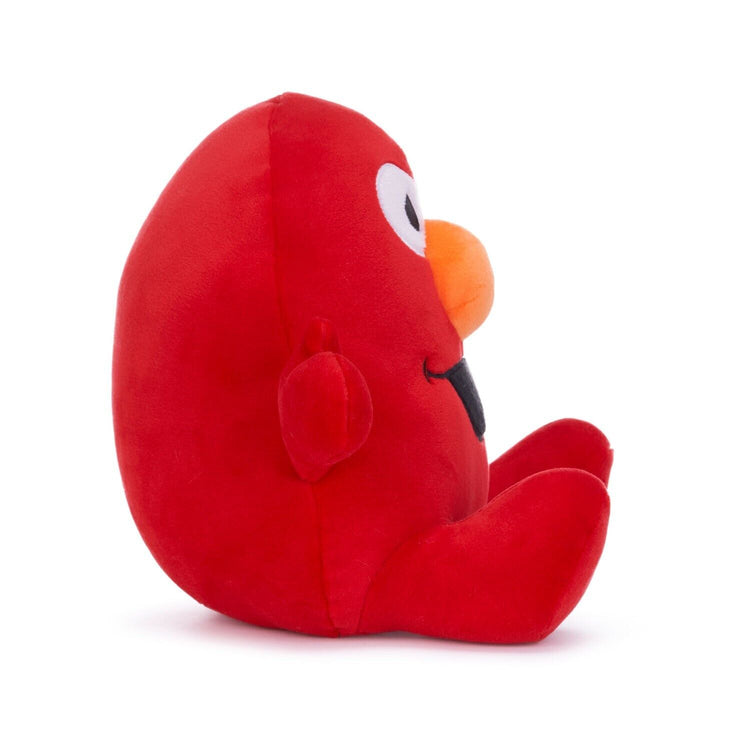 "New Sesame Street Squashy Podgies 8" Plush Elmo - Adorable and Soft!"