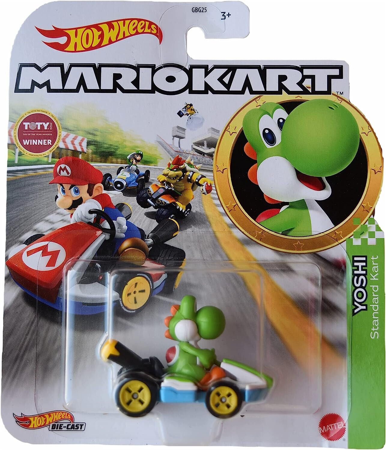 Hot Wheels MarioKart Die-cast Cars - Choose Your Favorite - 1:64 Scale