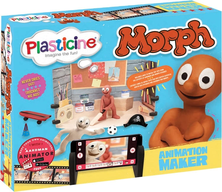 PLASTICINE ALL TYPE OF EXCLUSIVE TOYS AVAILABLE, BE CREATIVE MORPH ANIMATION MAKER