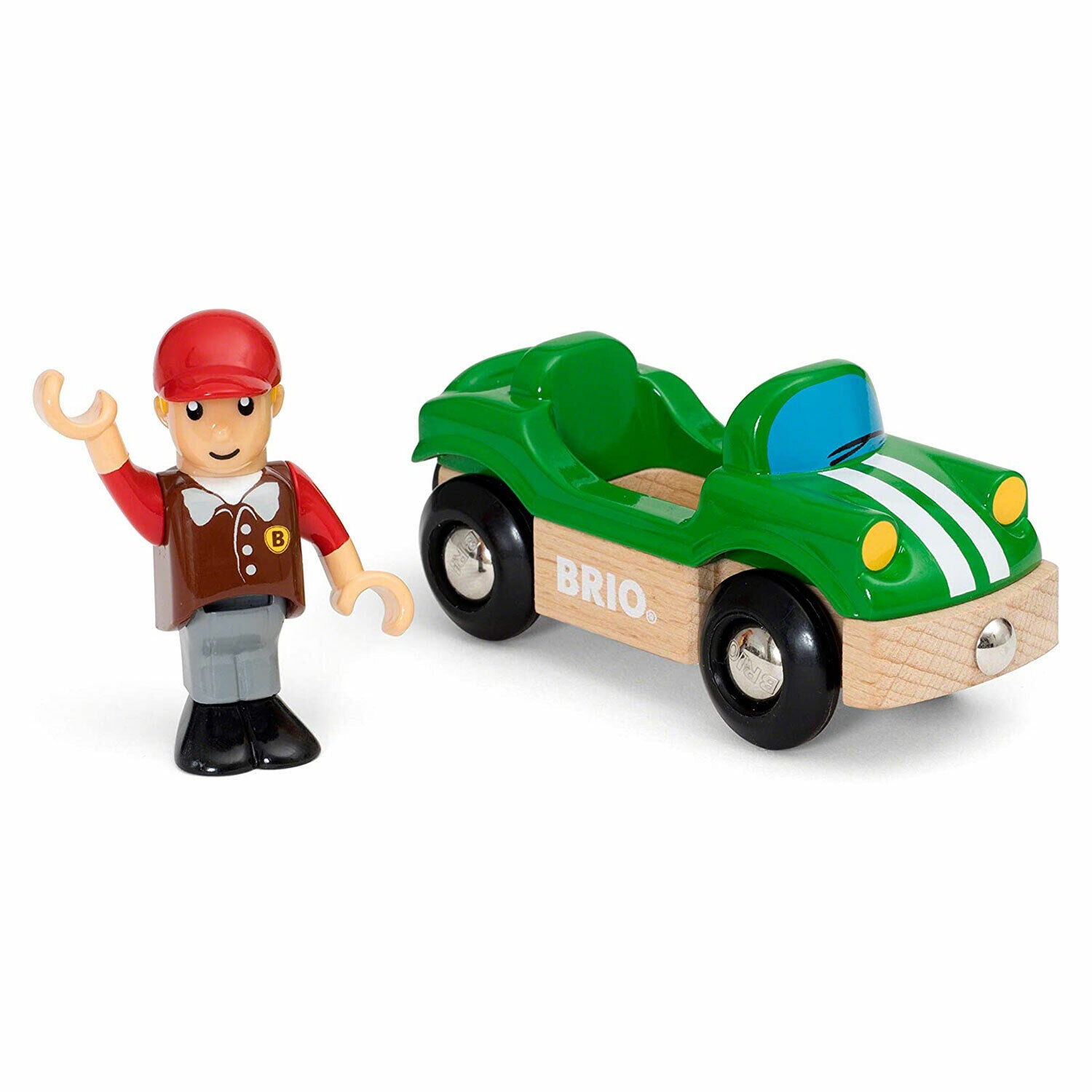 New BRIO World Sports Car 33937 - Fast & Fun Toy for Kids