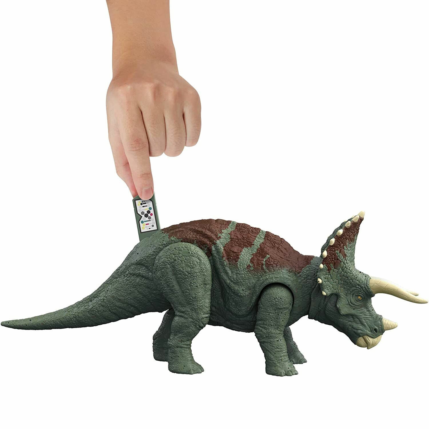 Jurassic World Dominion: Roar Strikers Triceratops Figure