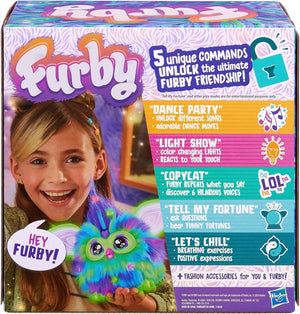 Furby Galaxy Glow in the Dark Interactive Plush Toy