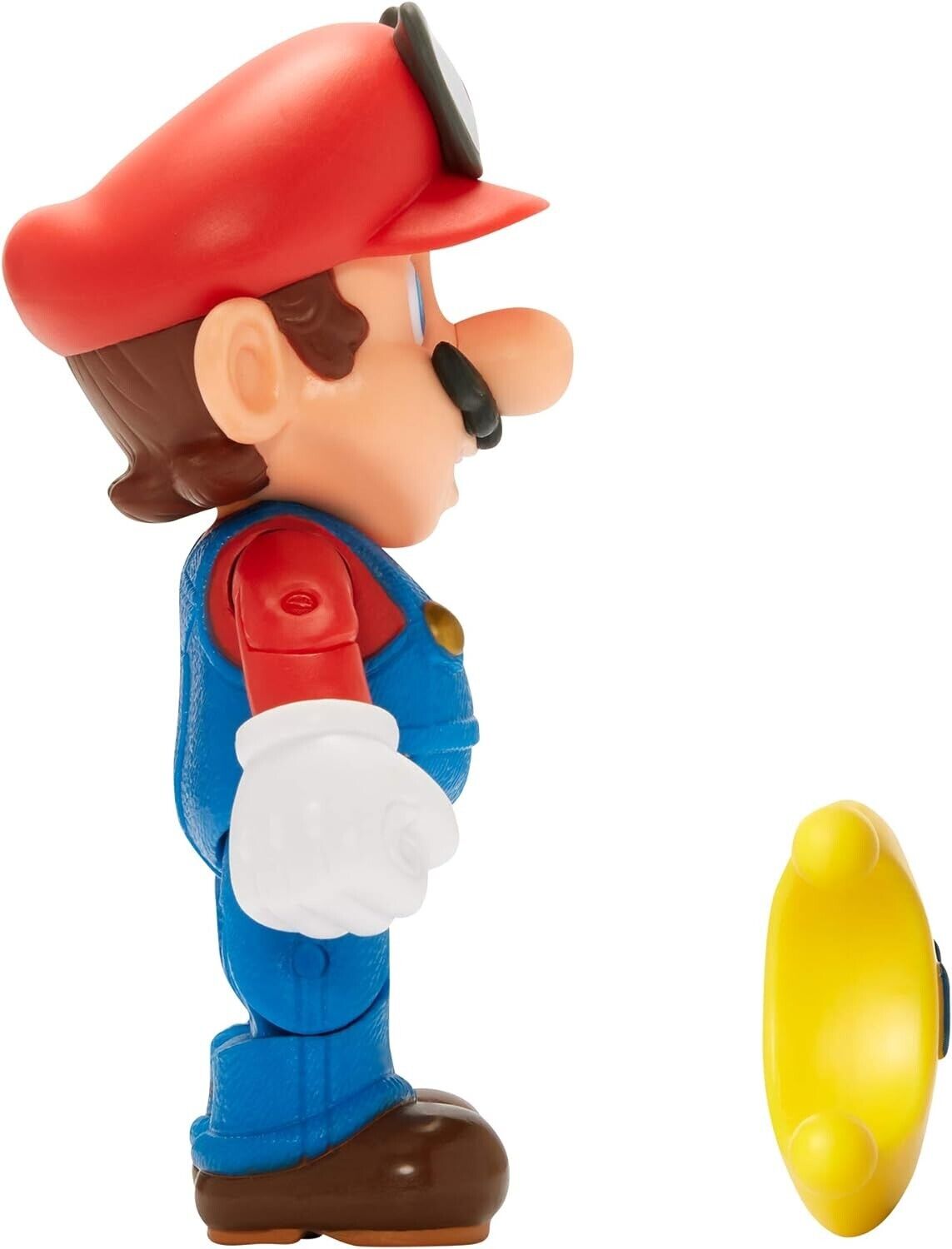 Nintendo Super Mario 10cm Figure - Mario wearing Cappy with Yellow Power Moon