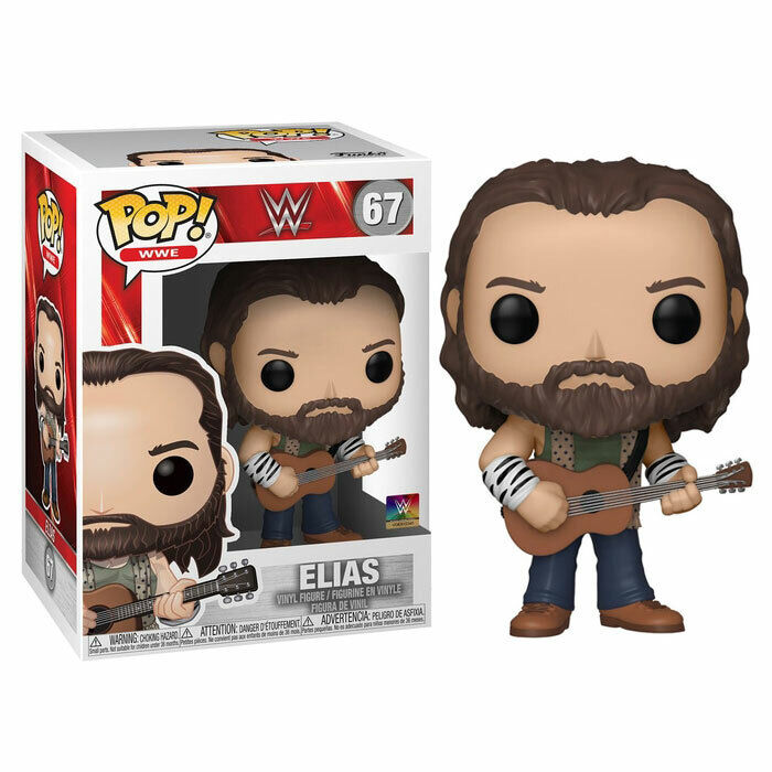 New WWE Pop! Vinyl Figure - Elias with Guitar - Collectible Toy