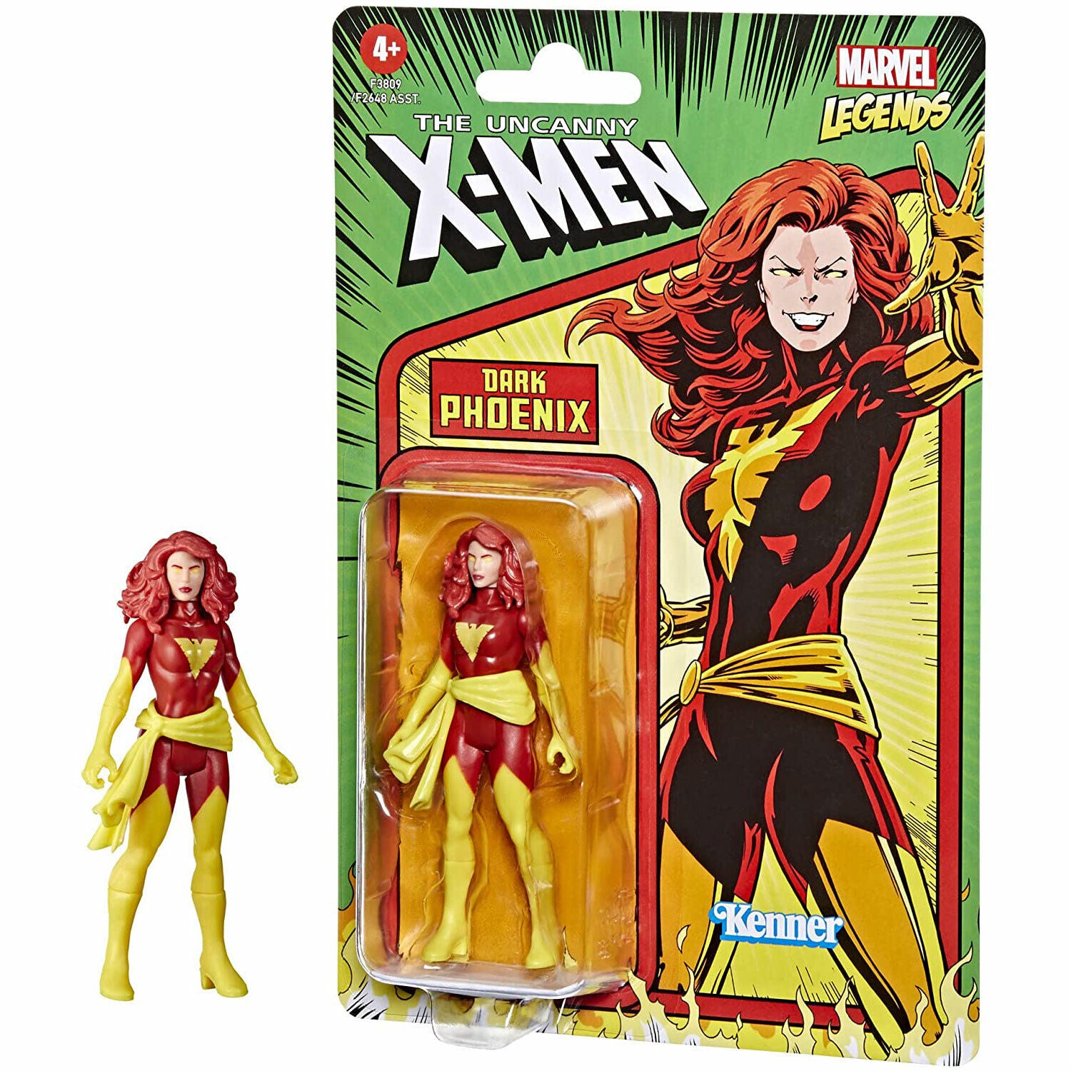 "Marvel Legends Retro X-Men Dark Phoenix 3.75" Action Figure - New in Box"