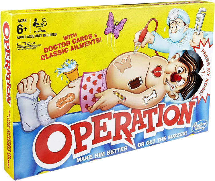 Hasbro Classic Operation Board Game (B2176)