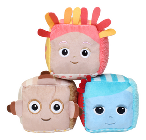 In the Night Garden Toys, these Comfort Cubes are sensory toys with each one hav