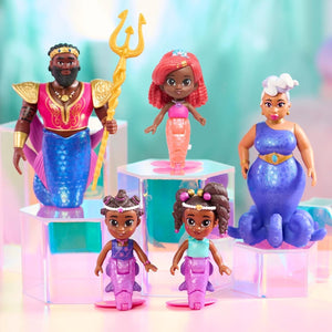 Just Play Ariel Jr Royal Family Figure Set, Kids Toys for Ages 3 Up