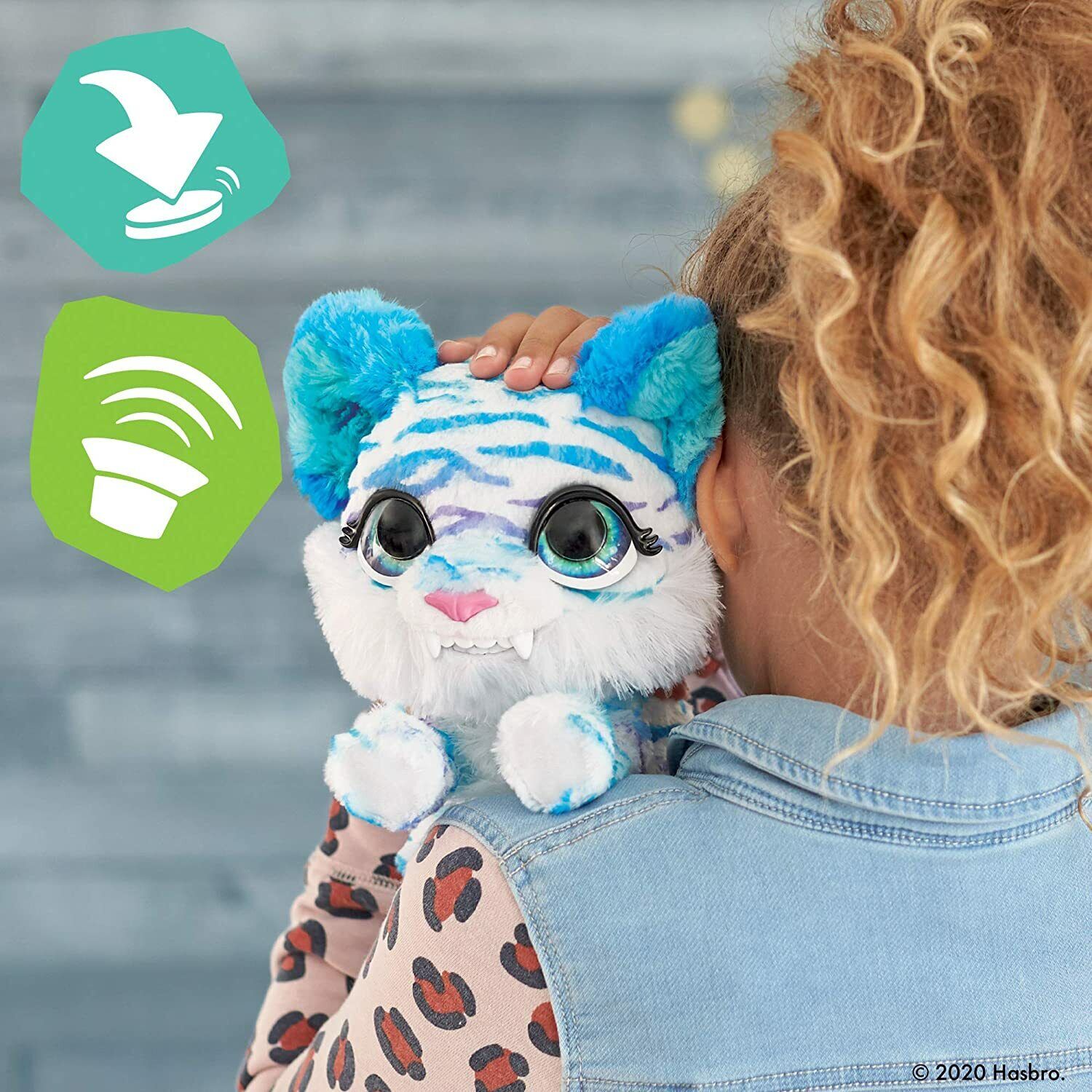 New furReal North Sabertooth Kitty Interactive Pet - Fun and Adorable!