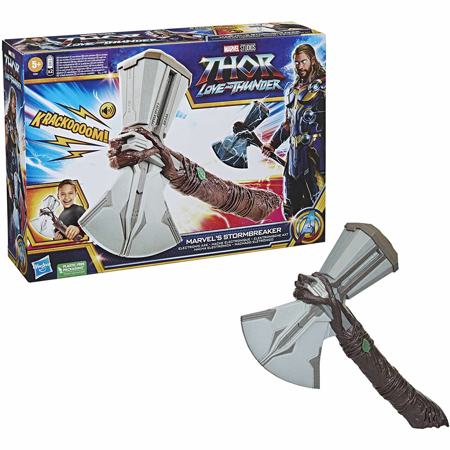 Marvel's Stormbreaker Electronic Axe - Thor Love and Thunder - Authentic Replica