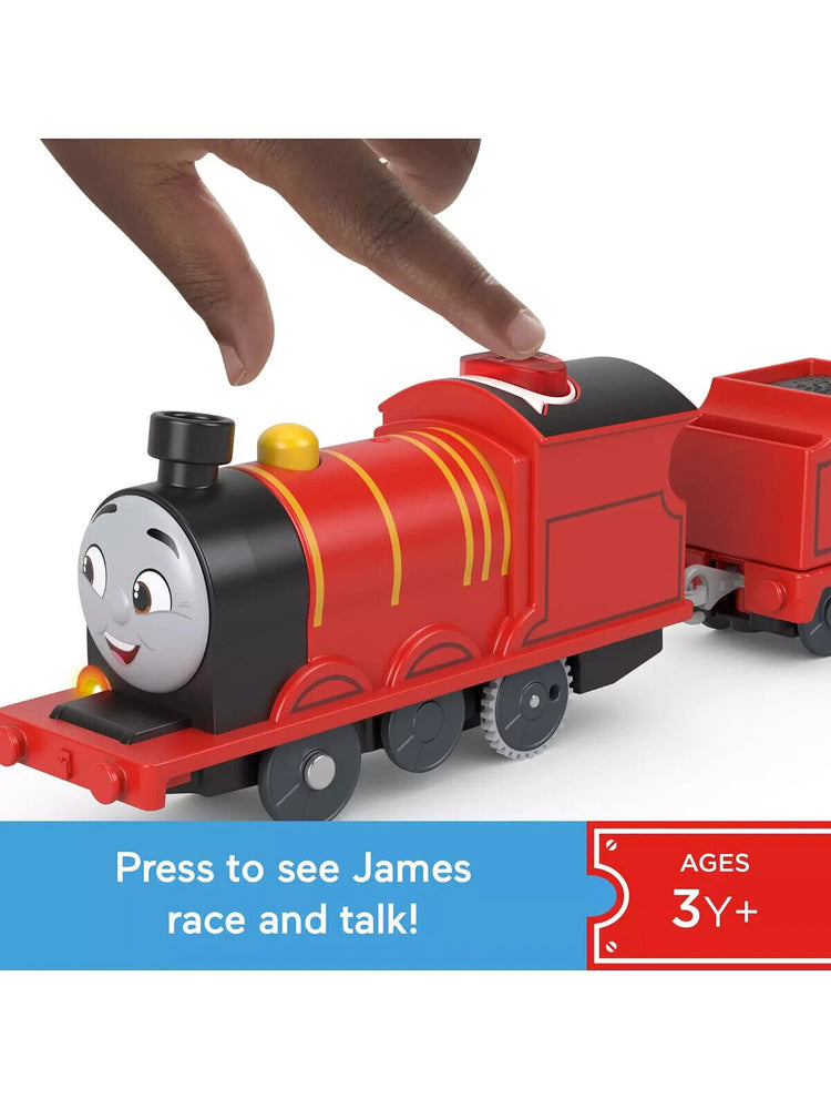 Thomas & Friends Motorized Talking James Engine [Ages 3+] **BRAND NEW**