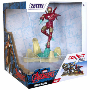 Zoteki Marvel Avengers Iron Man #004 Collectible Figure 4-Inch Series 1