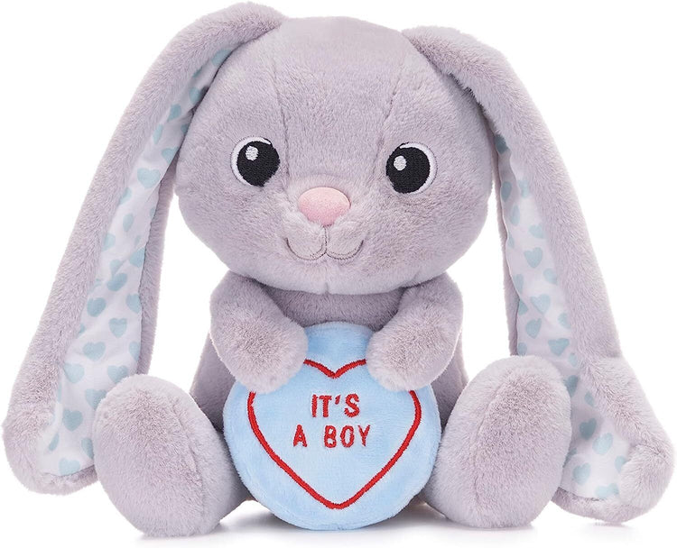 POSH PAWS (SWIZZLES) LOVE HEARTS IT'S BOY AND IT'S GIRL SOFT TOYS - IT'S BOY