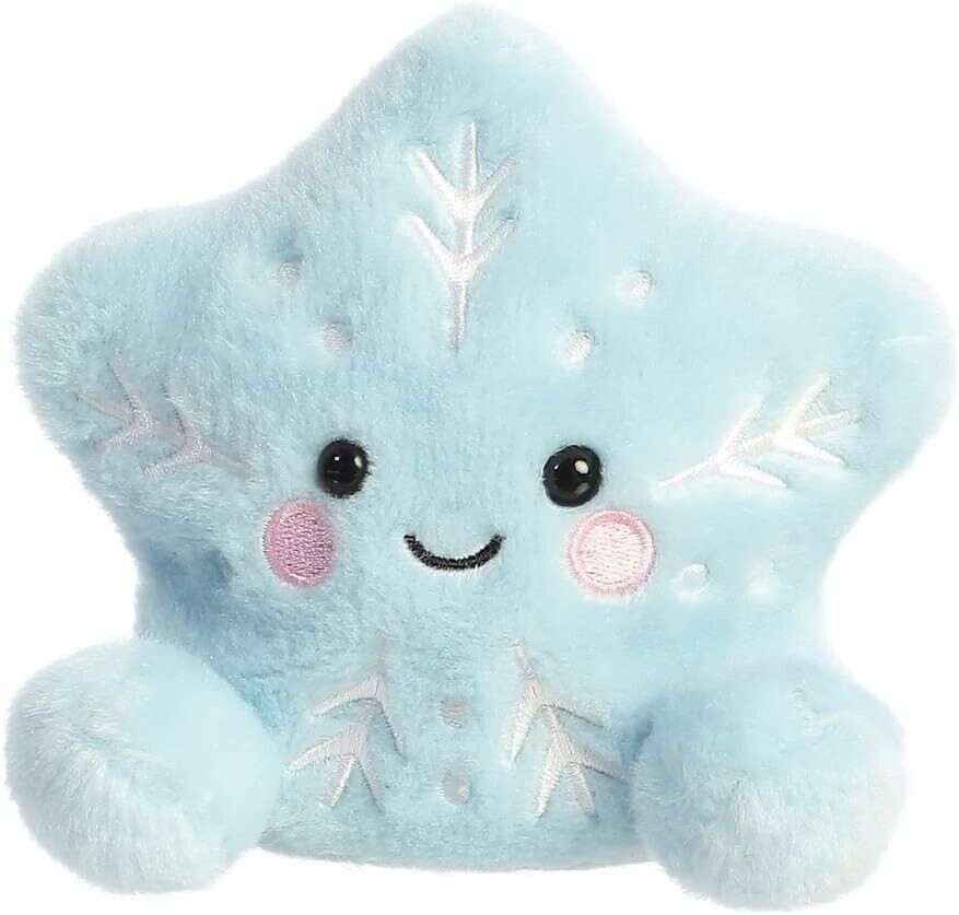 Aurora, 99221, Palm Pals Frosty Snowflake, 5In, Soft Toy, Blue