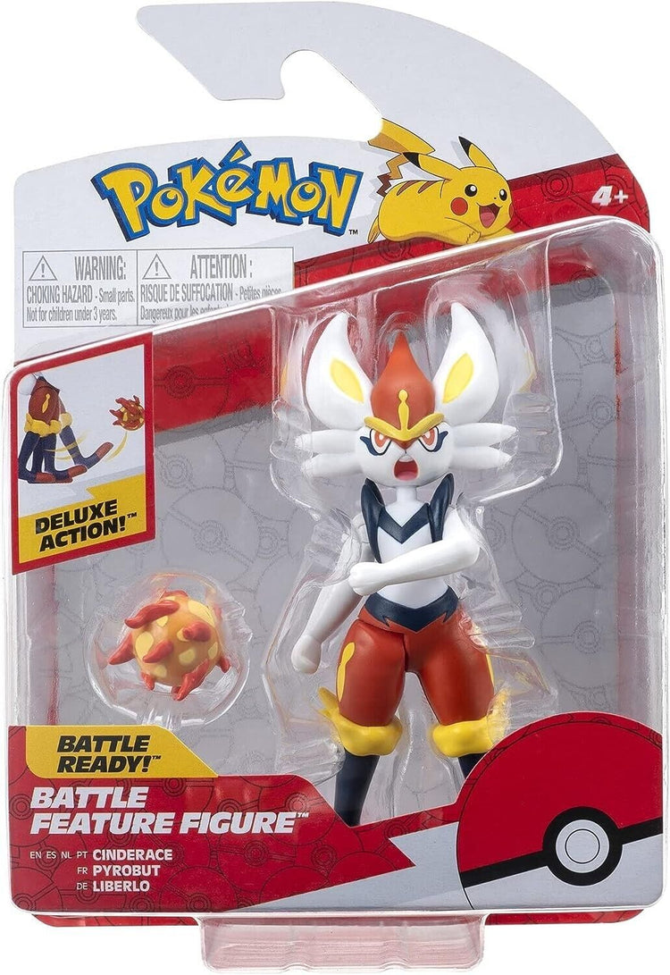 Pokemon Battle Figure Cinderace Brand New