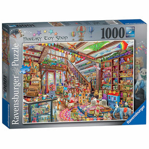 New Ravensburger Fantasy Toy Shop 1000 Piece Puzzle - Sealed Box