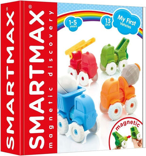 SmartMax - My First Vehicles, Magnetic Discovery Play Set, 13 pieces, 1-5 Years