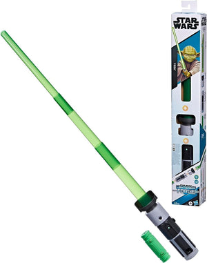 Star Wars Lightsaber Forge Yoda, Green Customizable Electronic Lightsaber, Star
