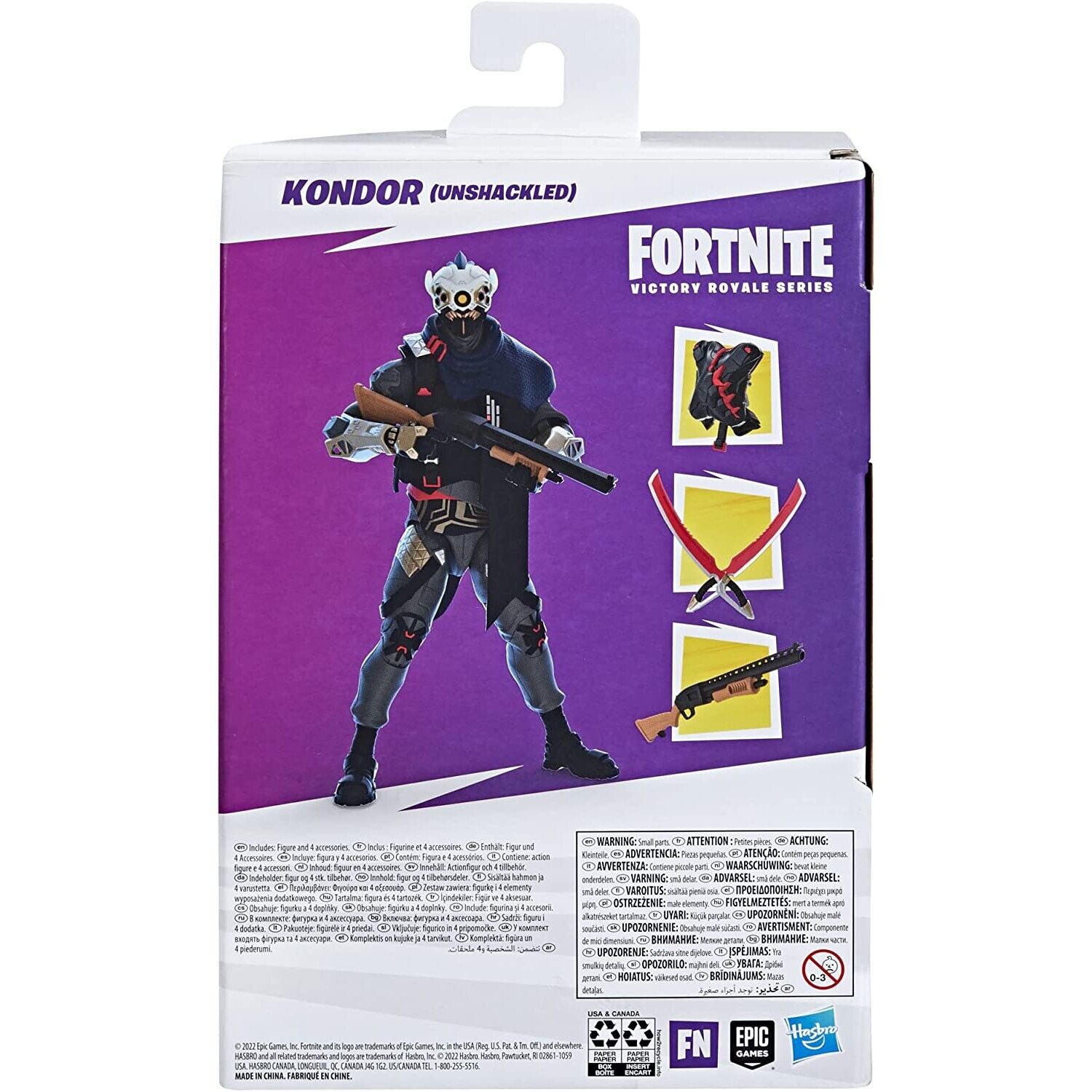 "New Fortnite Victory Royale Kondor Unshackled 6" Action Figure"