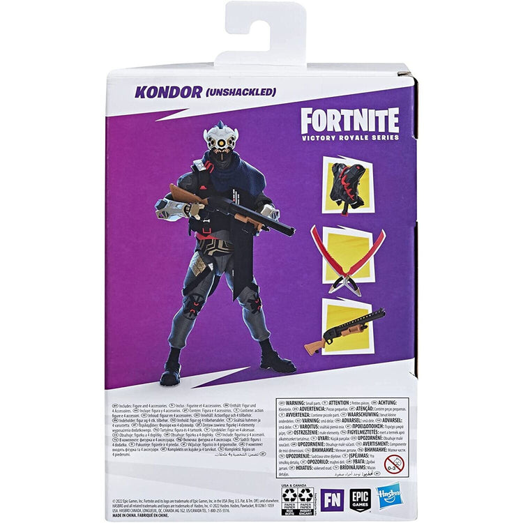"New Fortnite Victory Royale Kondor Unshackled 6" Action Figure"