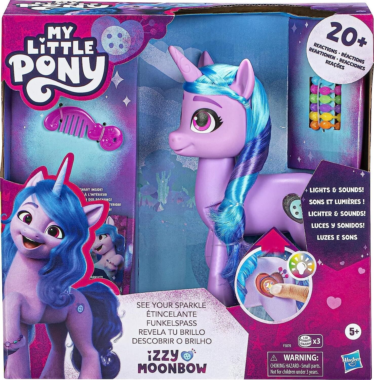 My Little Pony: Make Your Mark Toy See Your Sparkle Izzy Moonbow – 20-cm