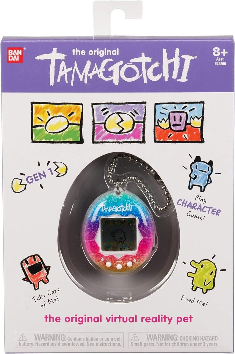 Bandai Tamagotchi Original Rainbow Shell | Tamagotchi Original Cyber Pet 90s