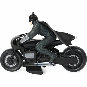 The Batman Movie RC Batcycle with Batman Rider Figure - Brand New & Sealed