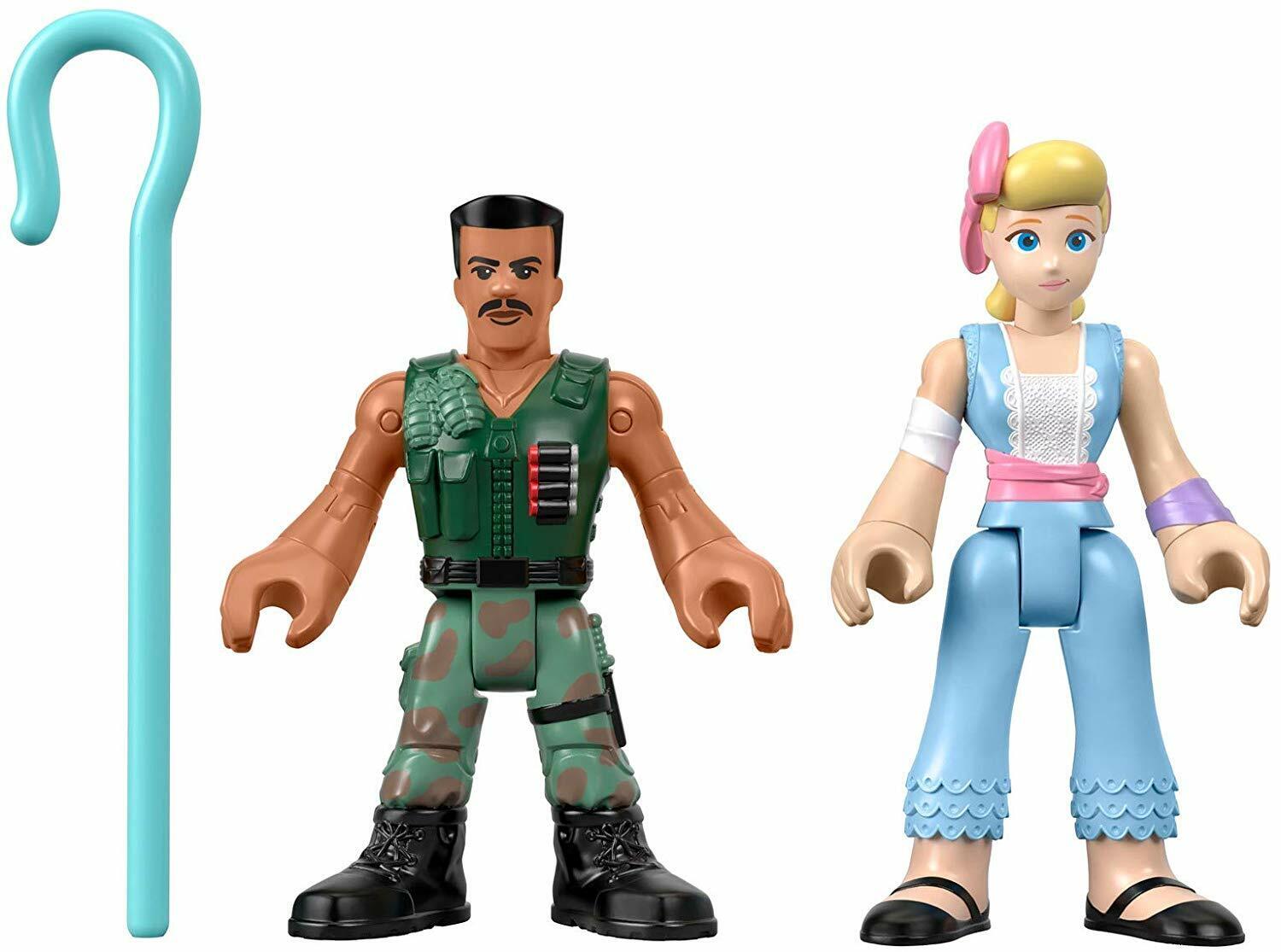 New Imaginext Toy Story 4 Combat Carl & Bo Peep Figures