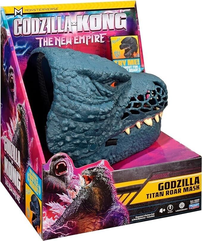 Godzilla x Kong: The New Empire, Authentic Interactive Godzilla Mask, Realistic