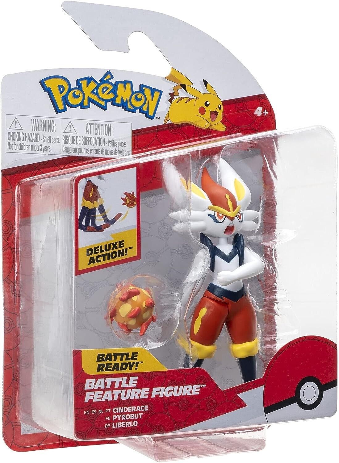 Pokemon Battle Figure Cinderace Brand New