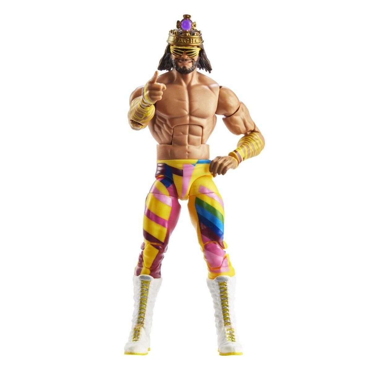 WWE Elite Collection Macho Man Randy Savage Action Figure Wrestlemania 2023