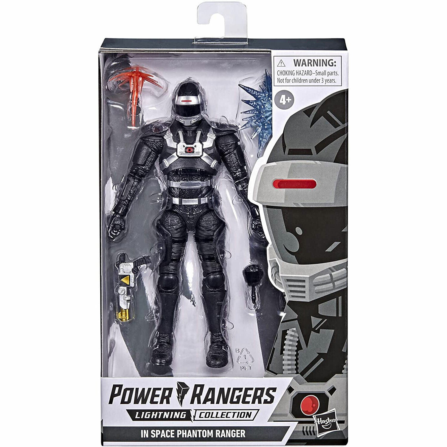 New Power Rangers In Space Phantom Ranger Action Figure - Lightning Collection