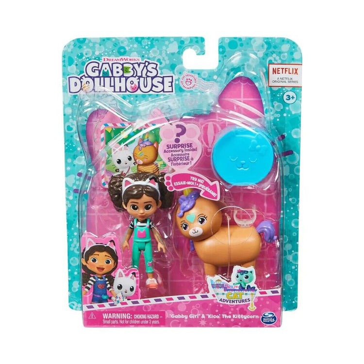 Gabby Dollhouse & Soft Toys, Vehicles, Playsets - Your Child's Dream Playtime!GABBY GIRL & KICO THE KITTYCORN