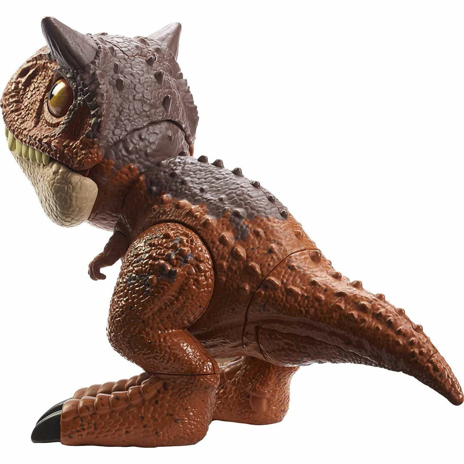 New Jurassic World Camp Cretaceous Wild Chompin' Carnotaurus Toro Toy Figure
