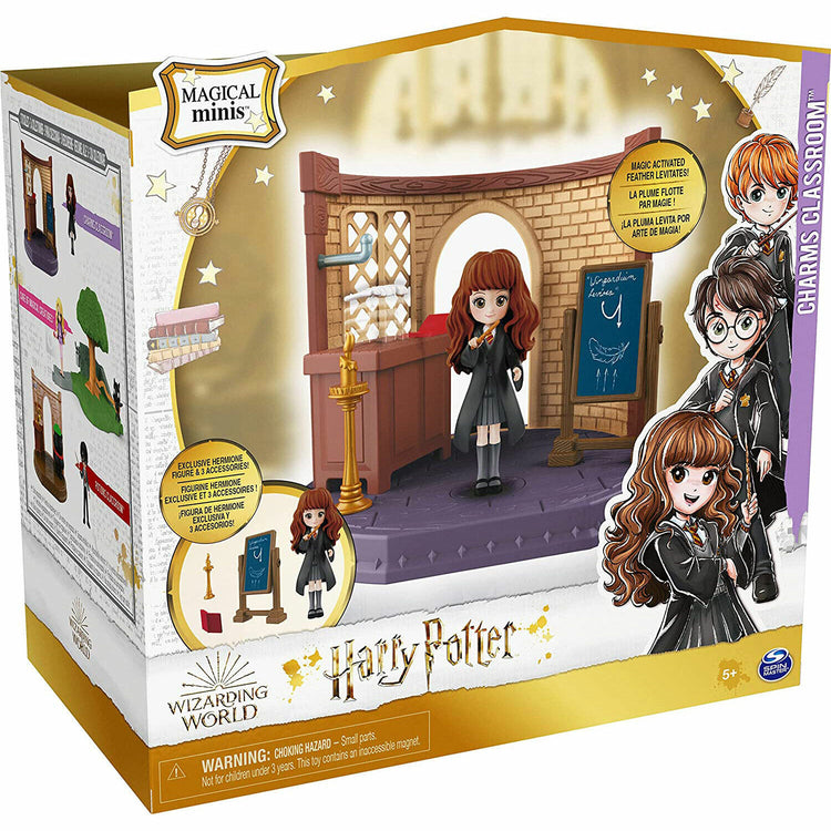 Harry Potter Magical Minis Charms Classroom w/ Hermione - Wizarding World Exc