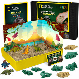 New National Geographic Ultimate Dino Sand - Educational Fun for Kids!