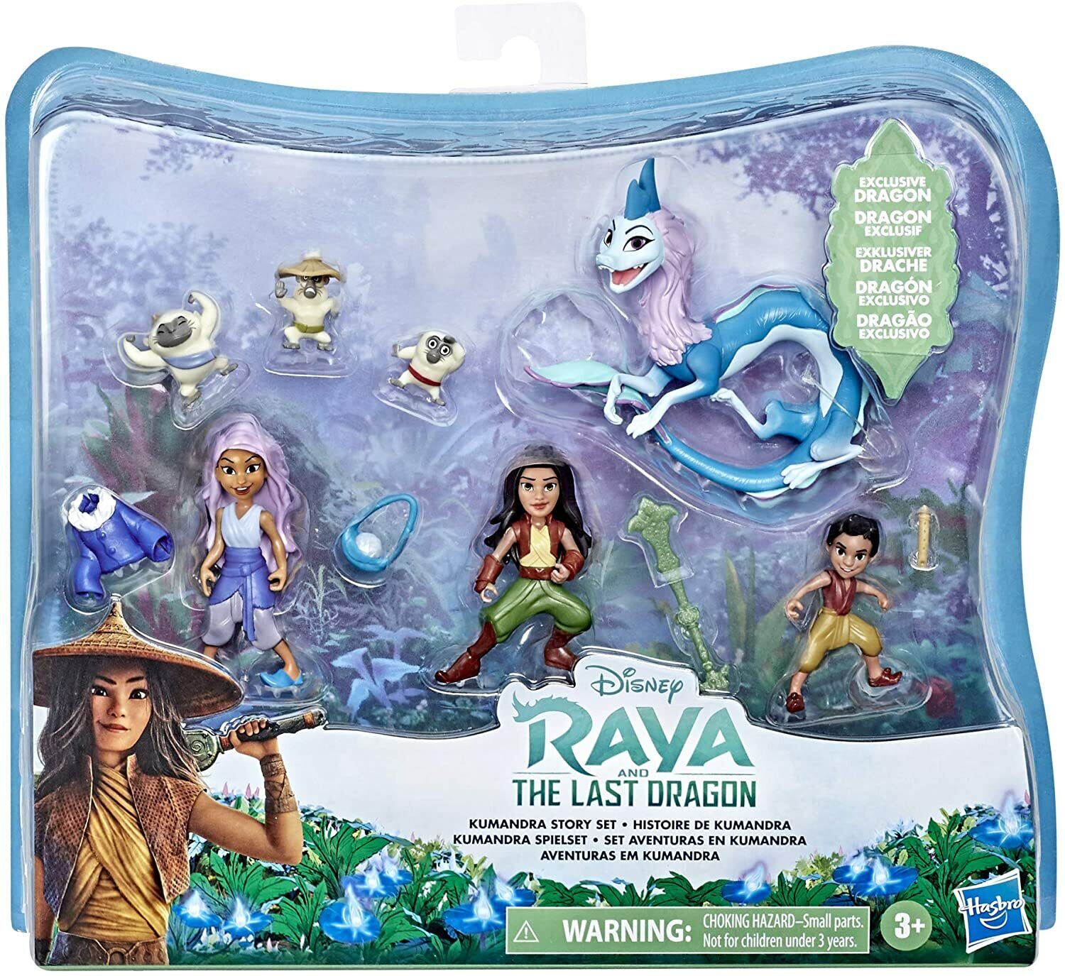 Disney Raya and the Last Dragon Kumandra Figure Set - NEW
