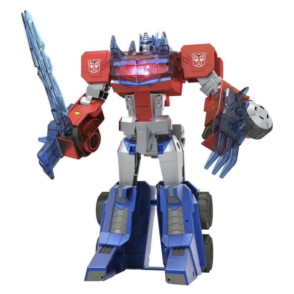 "Transformers Cyberverse Dinobots Optimus Prime Figure"