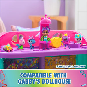 Gabby’s Dollhouse, Celebration-Themed Figures with Gabby Girl, 5 Cat Toy Figures