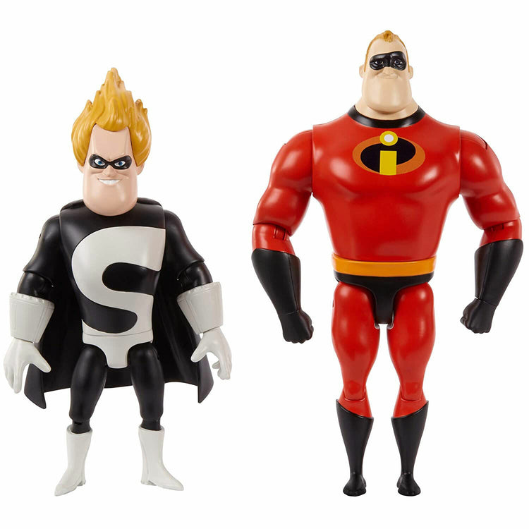 Disney Pixar Incredibles Nemesis Action Figure Pack - Syndrome & Mr Incredible