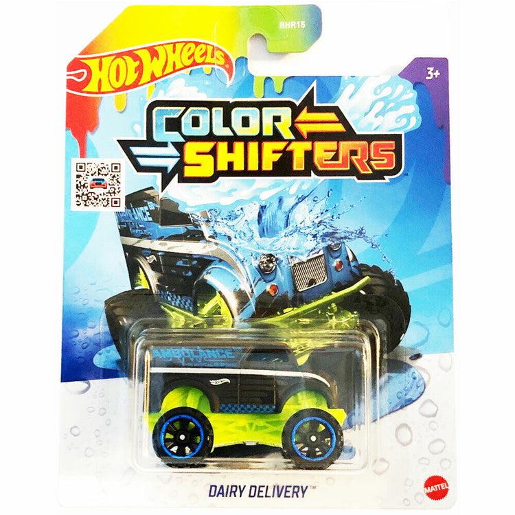 Choose Your Favorite Hot Wheels Colour Shifters 1:64 Vehicle - Dairy Delivery