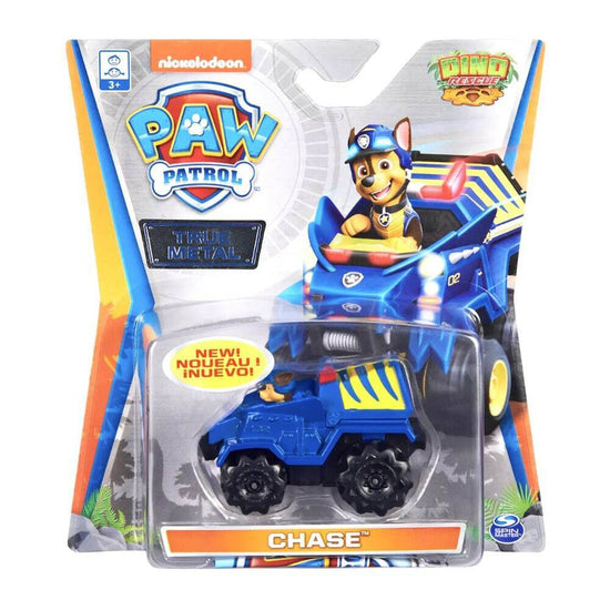 PAW Patrol True Metal Vehicles - Choose Your Favorite! - Chase (Dino Rescue)