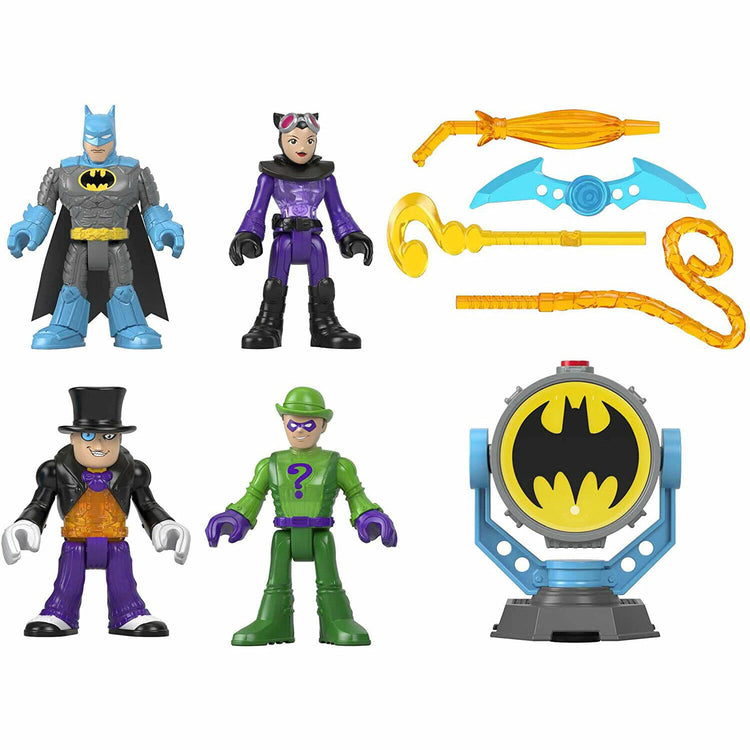 New Imaginext DC Super Friends Bat-Signal Figure Multipack - Sealed Box