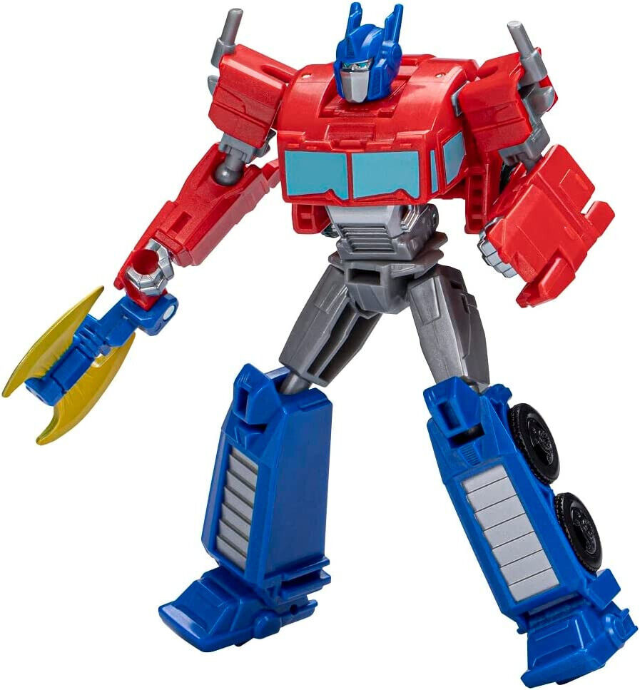 Transformers Action Figure ''''Optimus Prime''' Warrior EarthSpark 5” Robot 2023