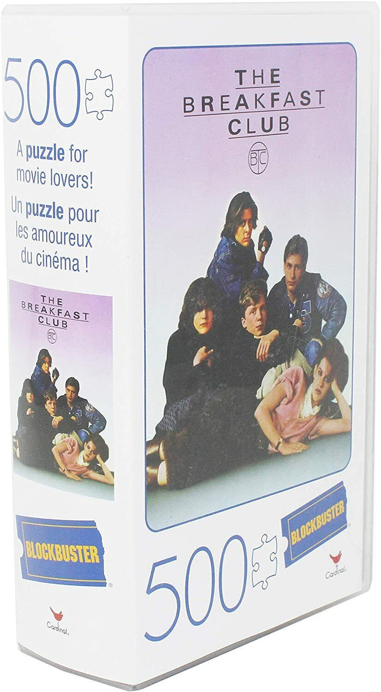 Brand New Breakfast Club Movie VHS Puzzle - 500 Pieces - Blockbuster Collectible