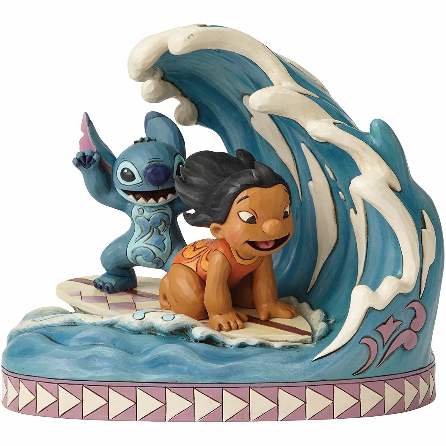 Disney Traditions Catch The Wave Figurine Lilo and Stitch BRAND NEW