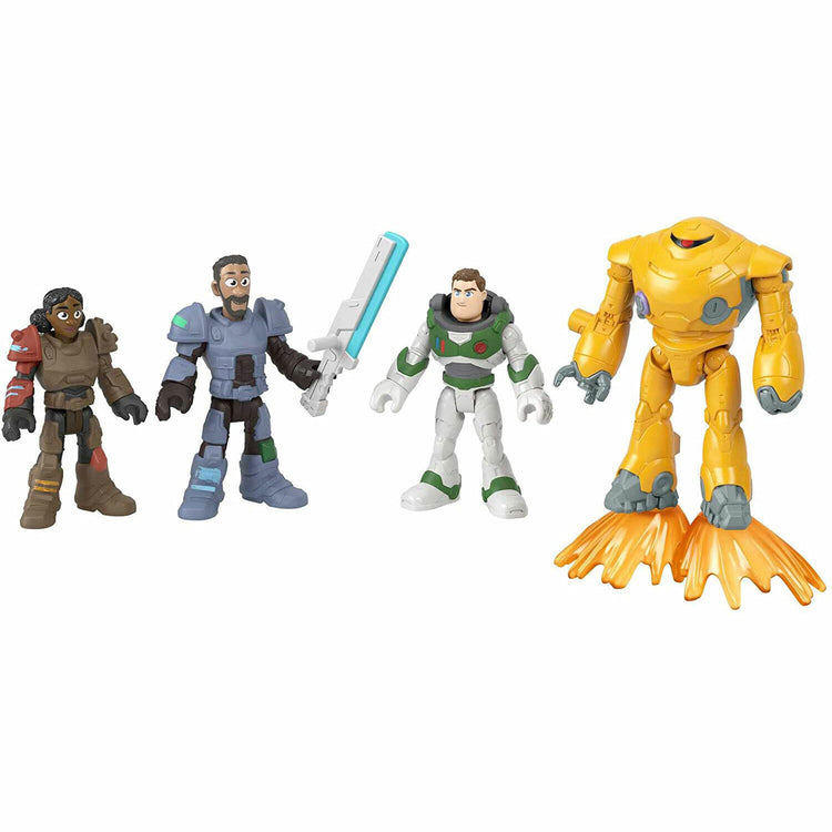 Imaginext Disney Pixar Lightyear Jr. ZAP Patrol Figure Set - New in Box