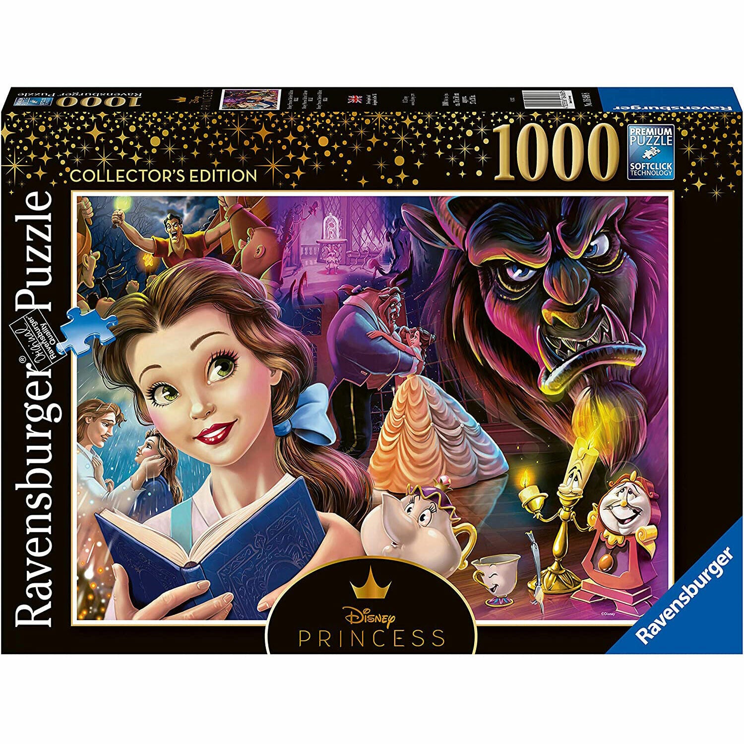 Ravensburger Disney Princess Belle Puzzle - 1000 Pieces - Collector's Edition