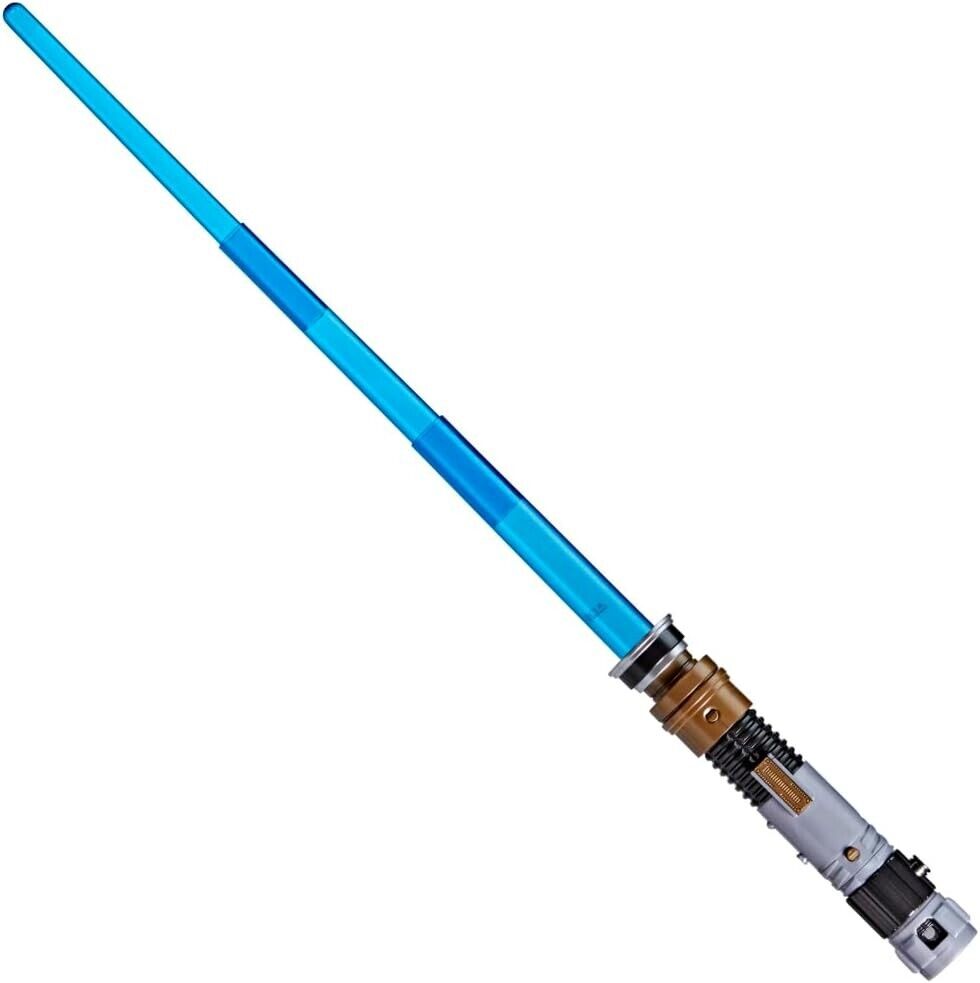 Star Wars Lightsaber Forge Obi-Wan Kenobi Electronic Extendable Blue Lightsaber