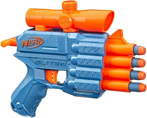 Nerf Elite 2.0 Prospect QS-4 Blaster, 8 Official Nerf Elite Darts, 4-Dart